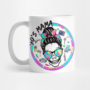 90s Mama Retro Vintage Matching Family Mug